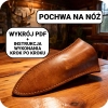 Jak zrobić skórzaną pochwę na nóż - gotowy szablon PDF