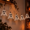 Girlanda na halloween - szablo na pluszowe duszki