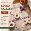 Gra kółko i krzyżyk - pluszowa wersja - wykrój PDF