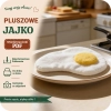 Wykrój krawiecki na pluszowe jajko sadzone