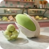 Pluszak pistacja - uszyj własnego - lody pistacjowe