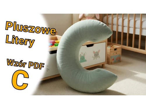 Jak uszyć literę C - szycie krok po kroku