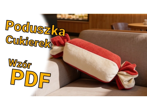 Uszyj prezent dla fana słodyczy - pluszowy cukierek