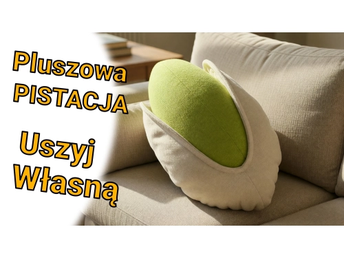Prezent dla fana pistacji - poduszka pistacja
