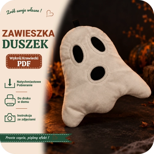 Wykroje krawieckie na dekoracje na halloween