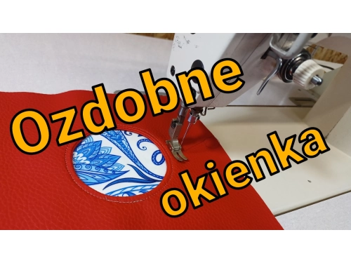 Jak obszyć otwory, okienka w torebkach ?
