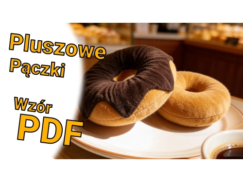 Jak uszyć pluszowego pączka? Poradnik DIY na słodki donut