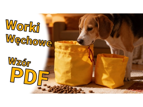 Jak uszyć worek węchowy dla psa? Kompletny poradnik DIY z profesjonalnym wykrojem