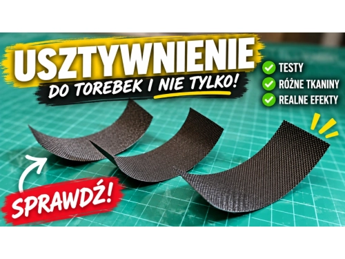 Przetestuj to usztywnienie kaletnicze