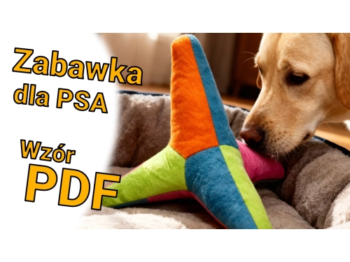 Kreatywne zabawki dla psów - uszyj własne z gotowym poradnikiem