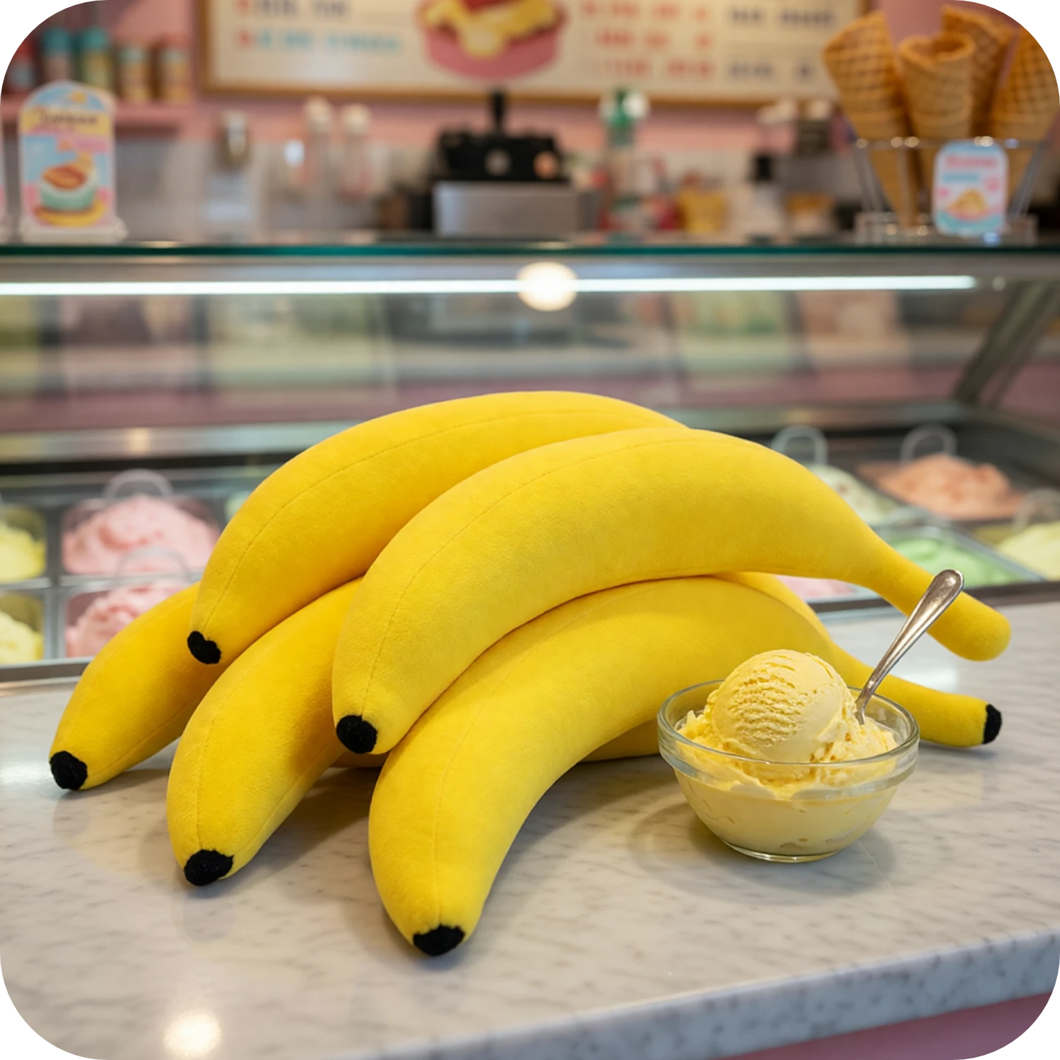 Zabawka dla psa - banan - Wykrój PDF